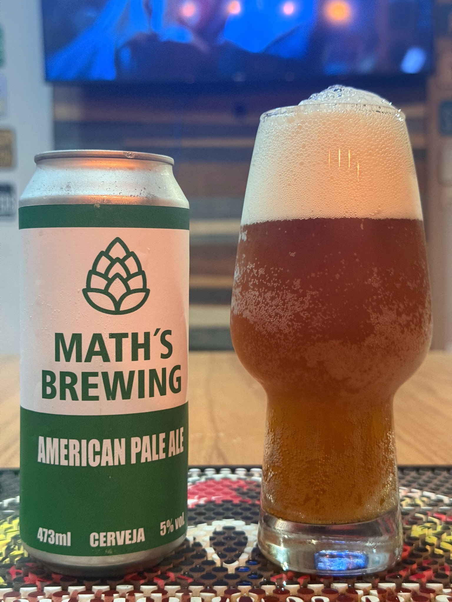 American Pale Ale, Math's Brewing