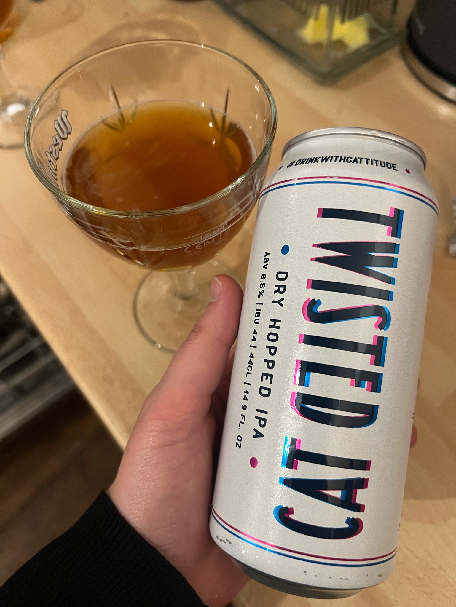 Dry Hopped IPA, Twisted Cat