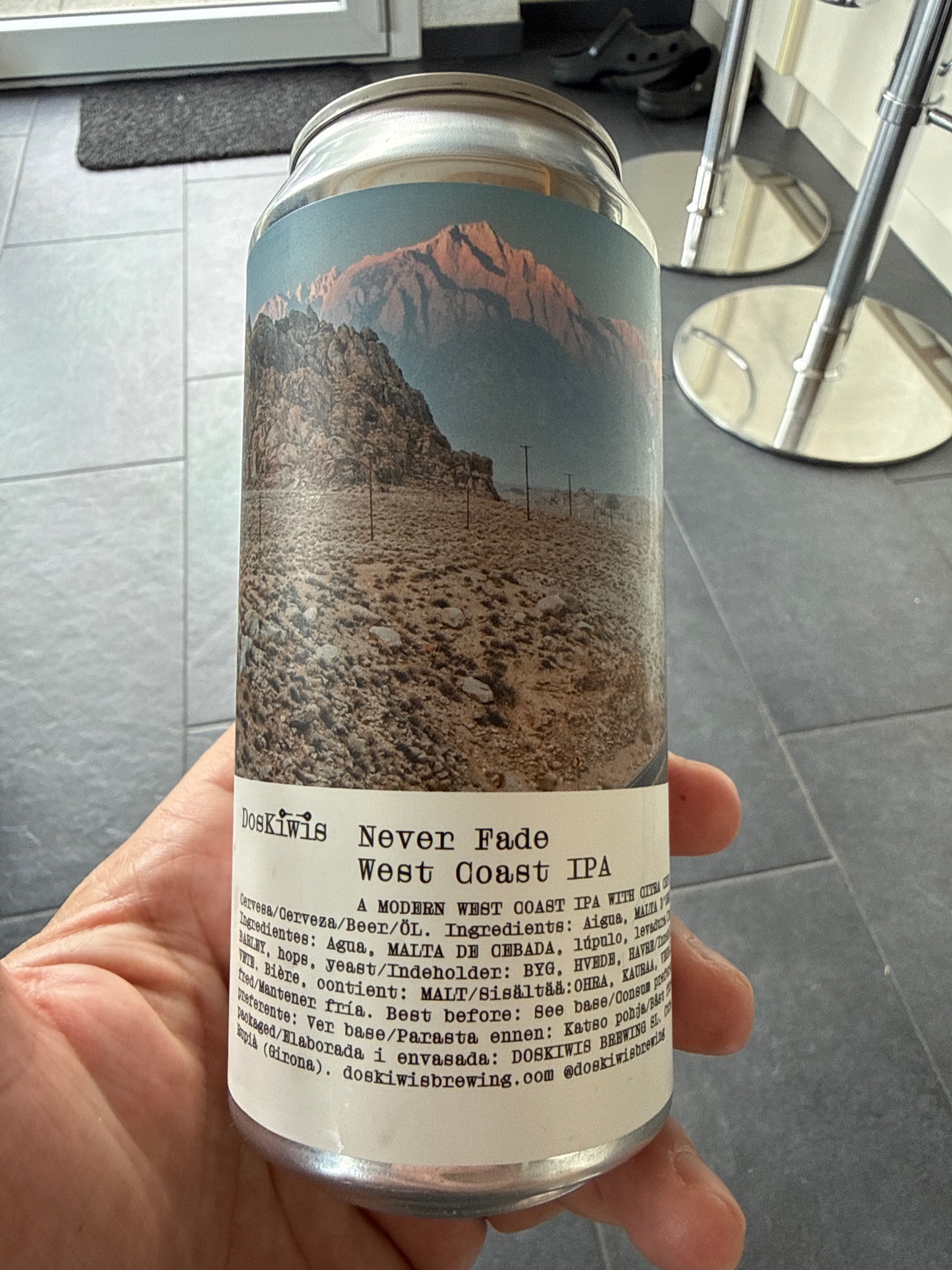 Never Fade, DosKiwis Brewing