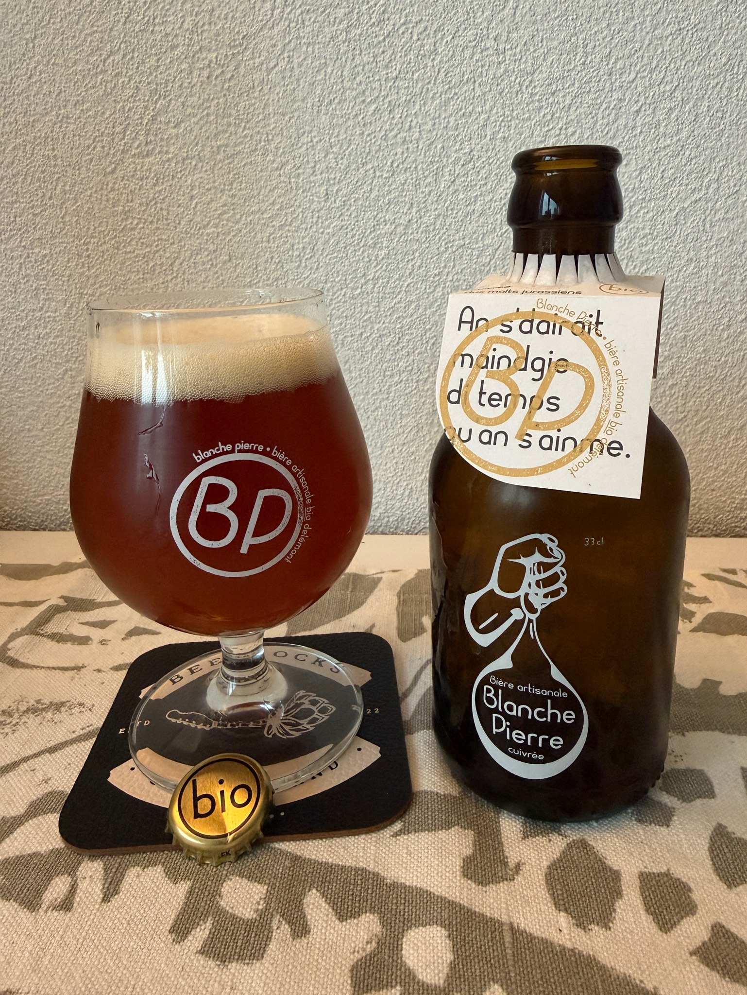 Cuivrée, Brasserie Blanche Pierre