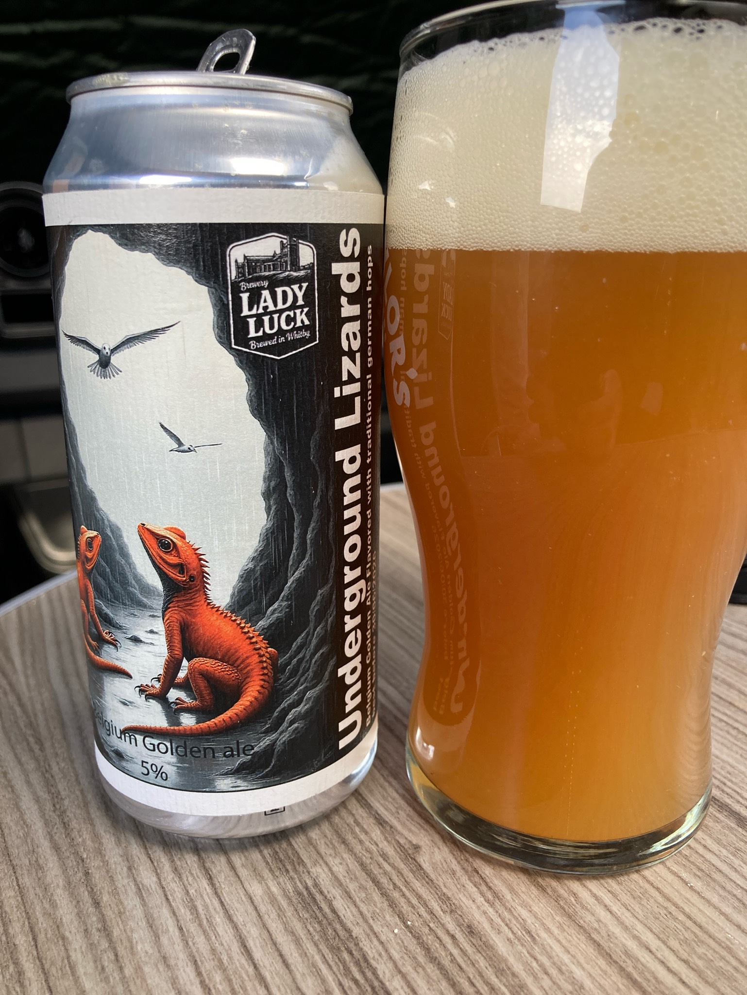 Underground lizards, Lady Luck Brewery