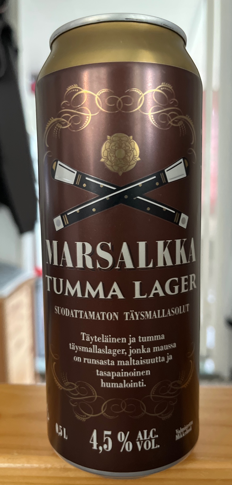 Marsalkka Tumma Lager, Finland