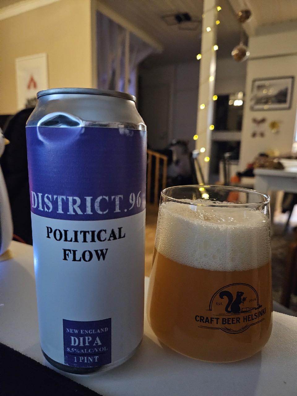 Political Flow, District 96 Beer Factory