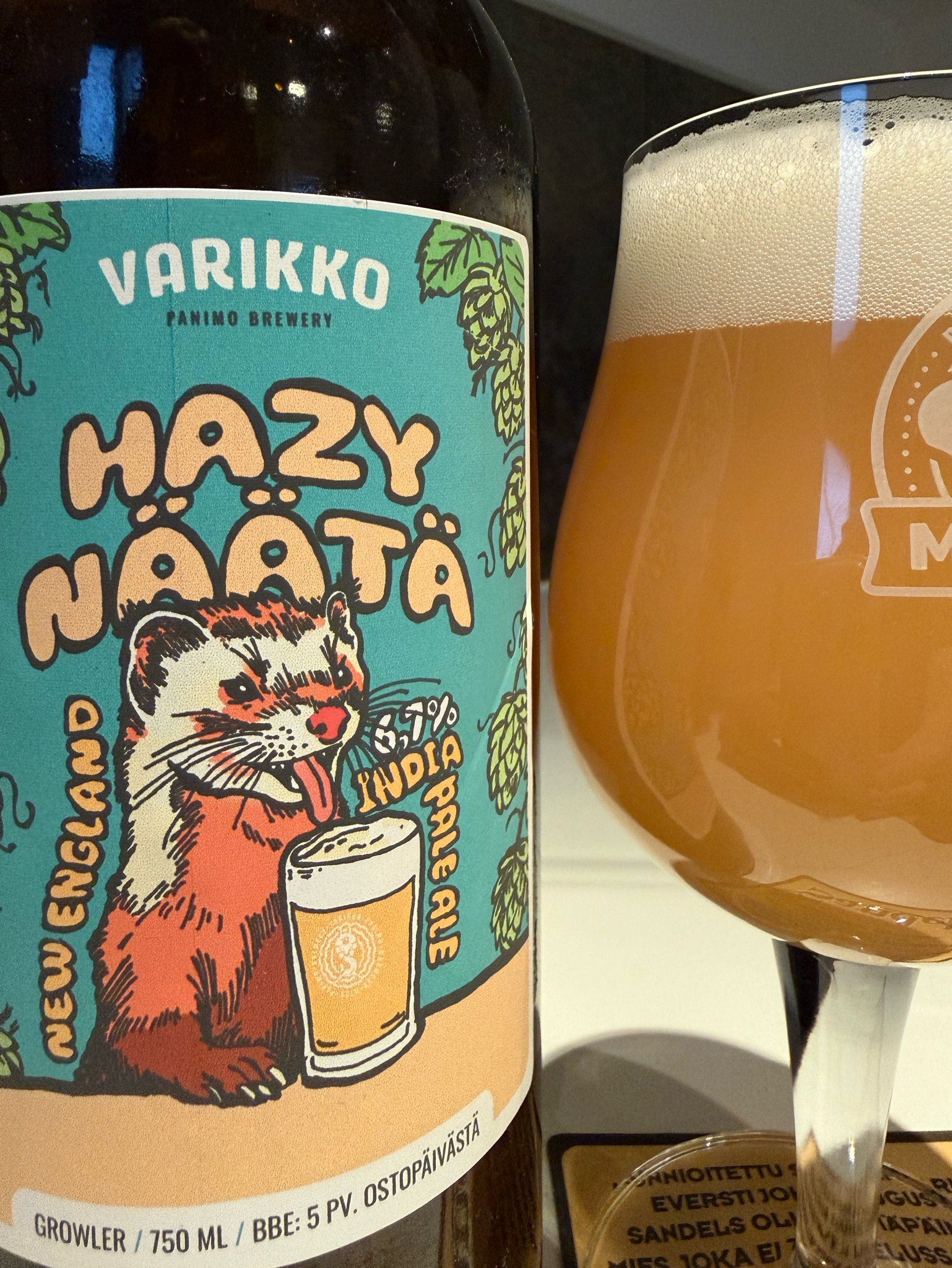 Hazynäätä, Finland