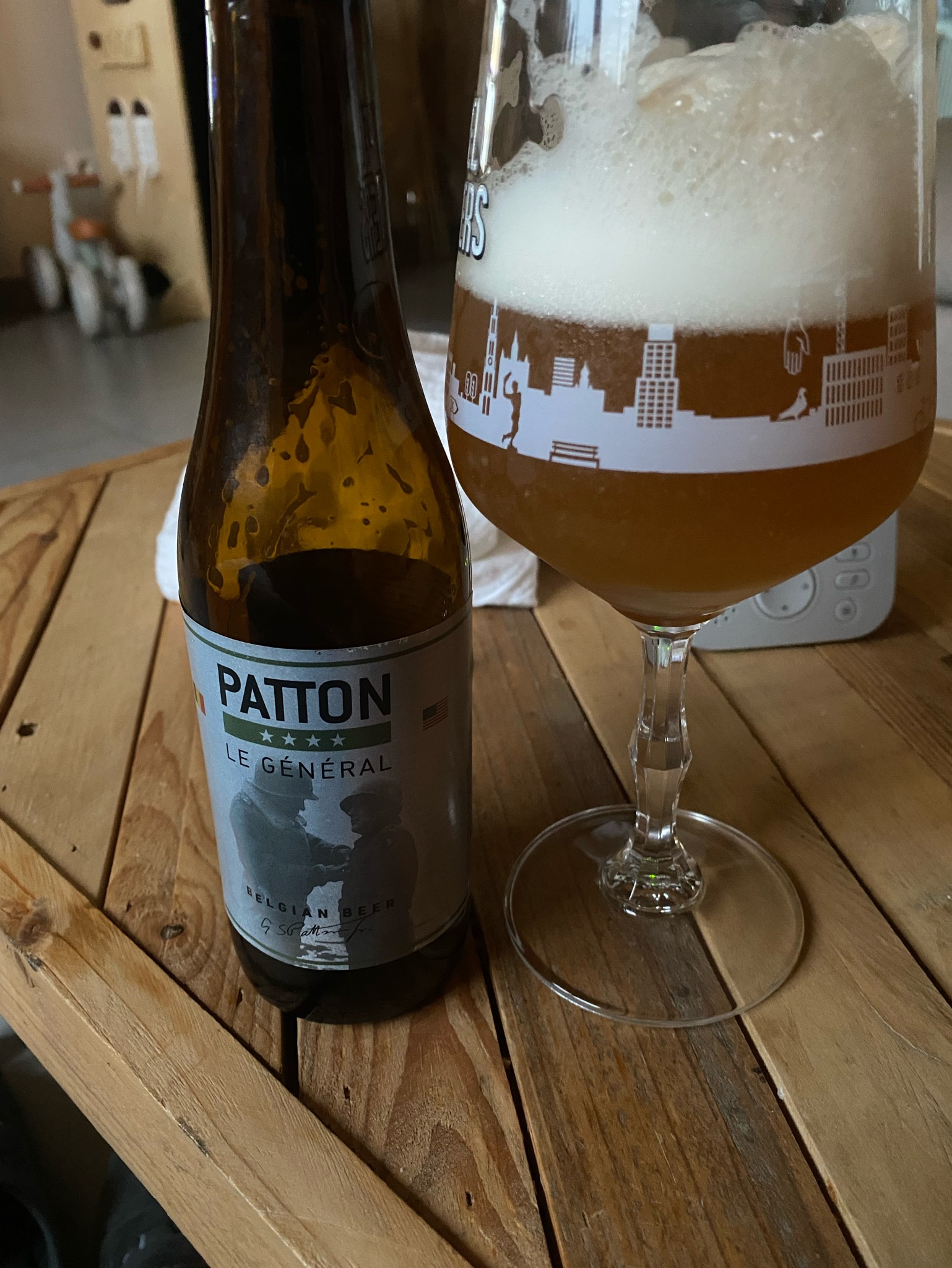Patton Le Général, Belgium