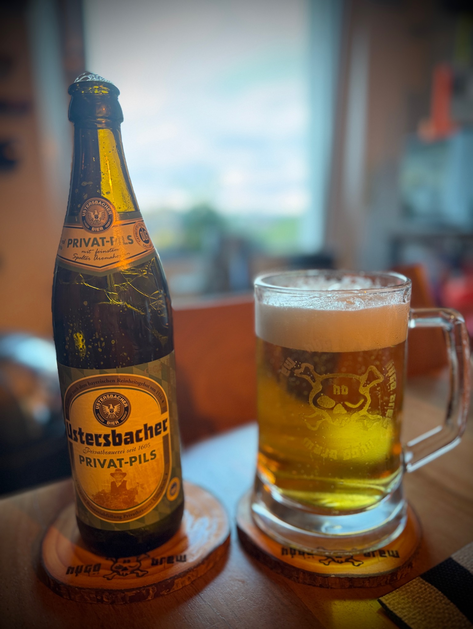 Ustersbacher Privat-Pils, Brauerei Ustersbach