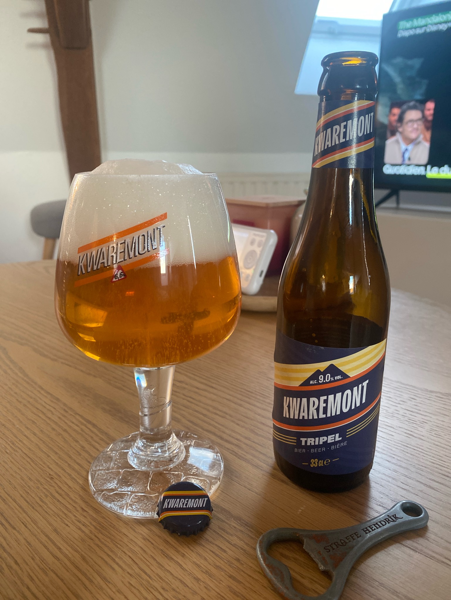 Kwaremont Tripel, Brouwerij De Brabandere (Bavik)