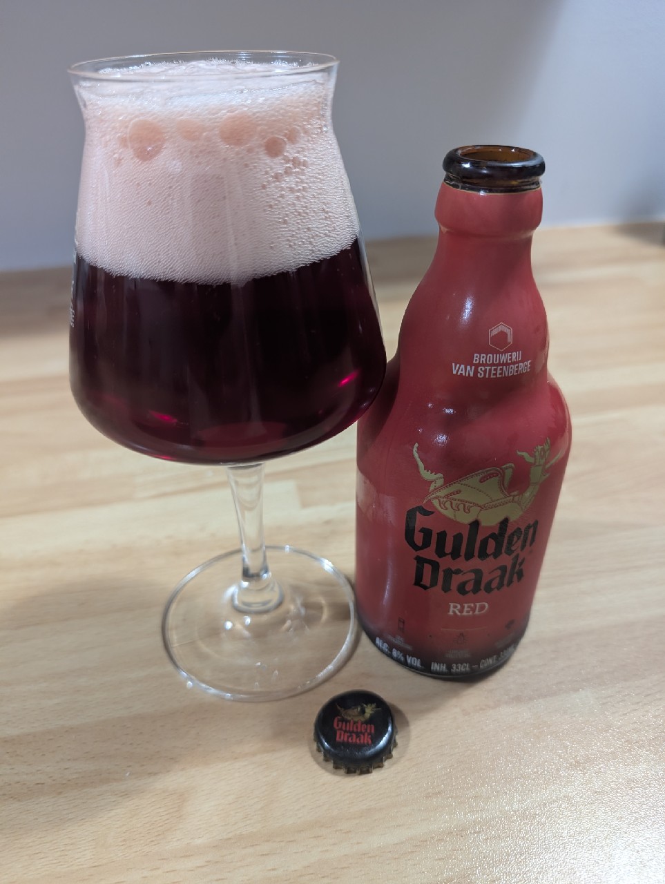 Gulden Draak Red, Belgium