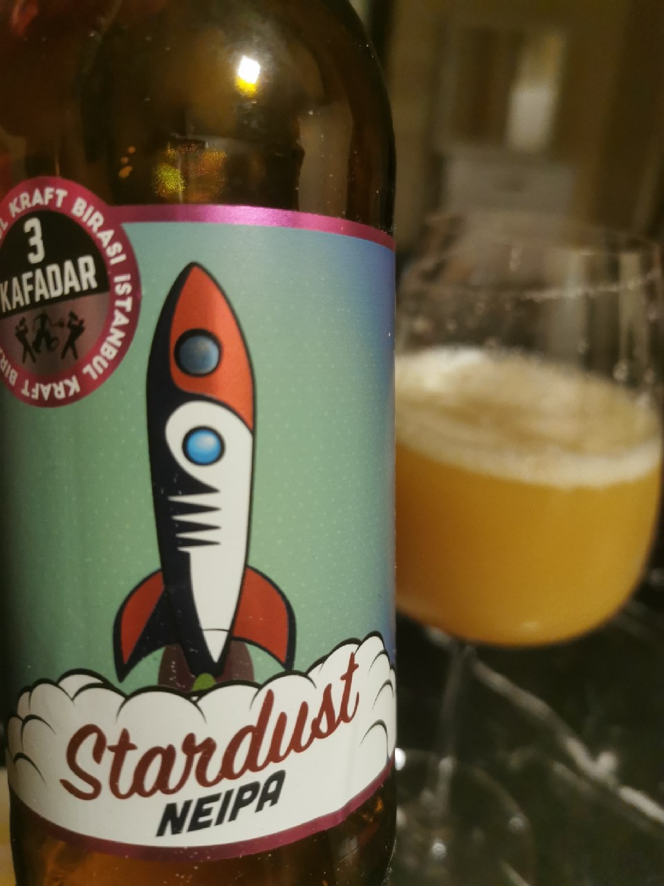 Stardust NEIPA, 3 Kafadar
