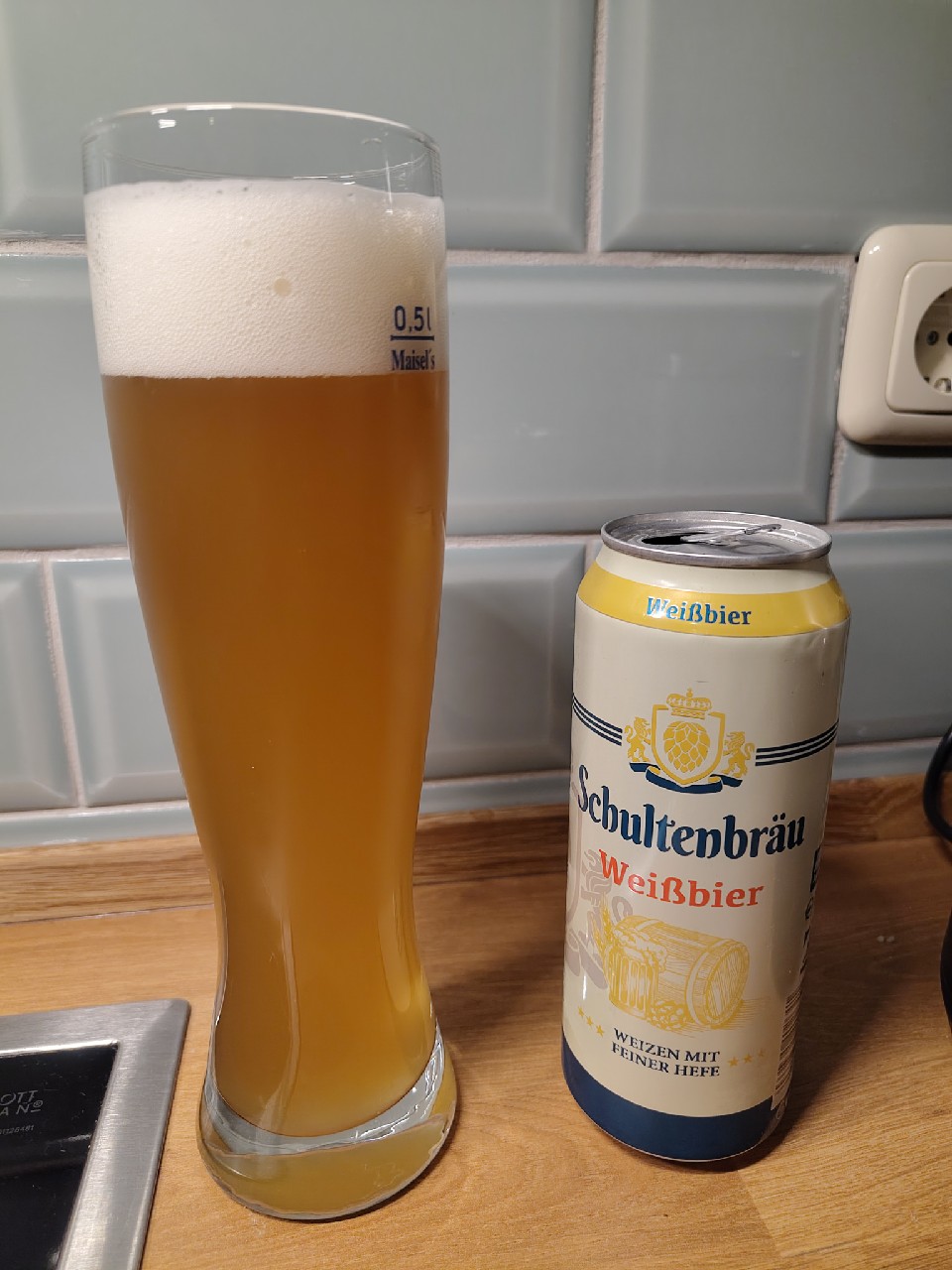 Schultenbräu Weißbier, Aldi Germany / Deutschland