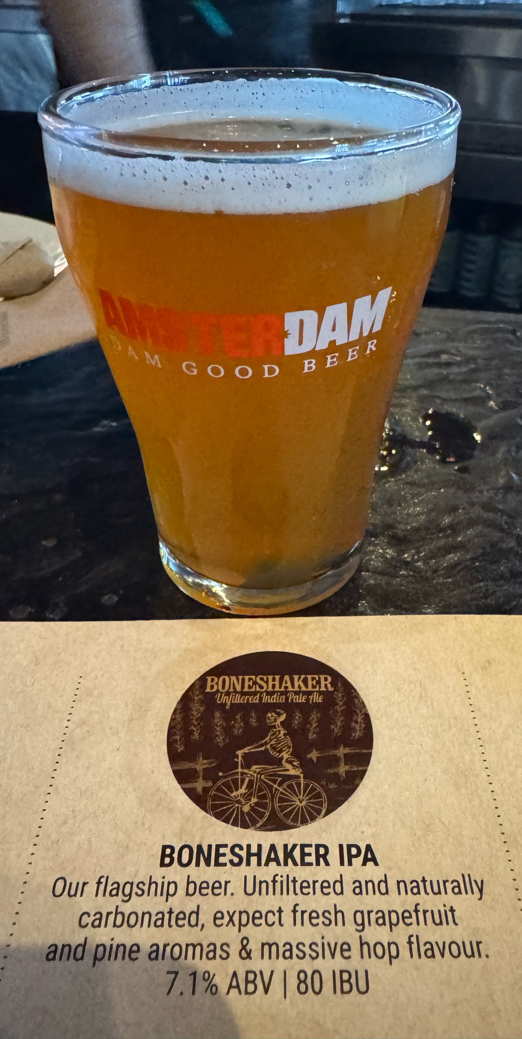 Amsterdam Boneshaker IPA, The Ship
