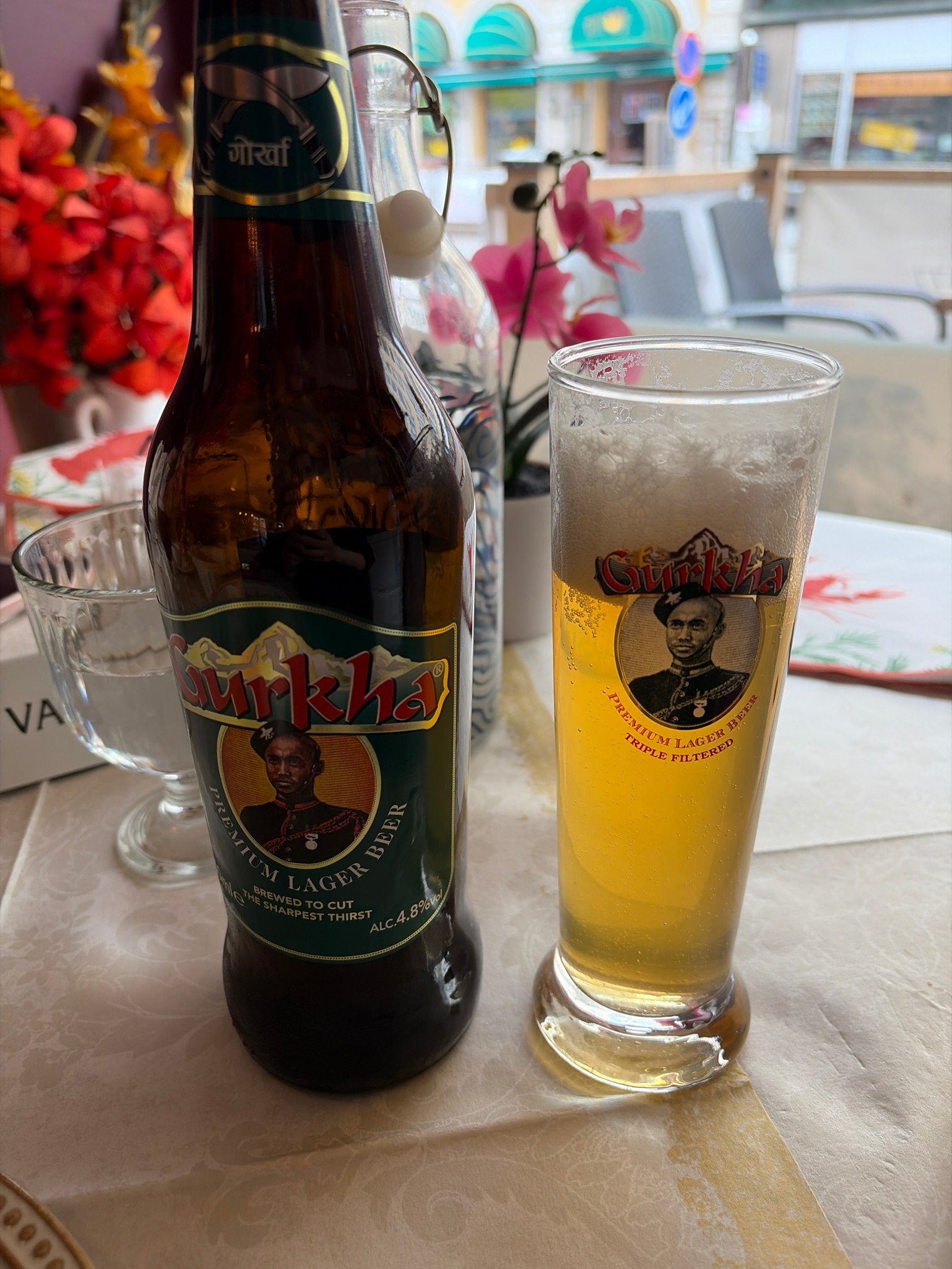 Gurkha Premium Lager Beer, England