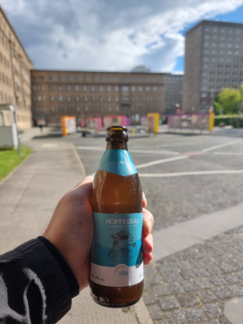 Vogelwuid IPA, Hoppebräu