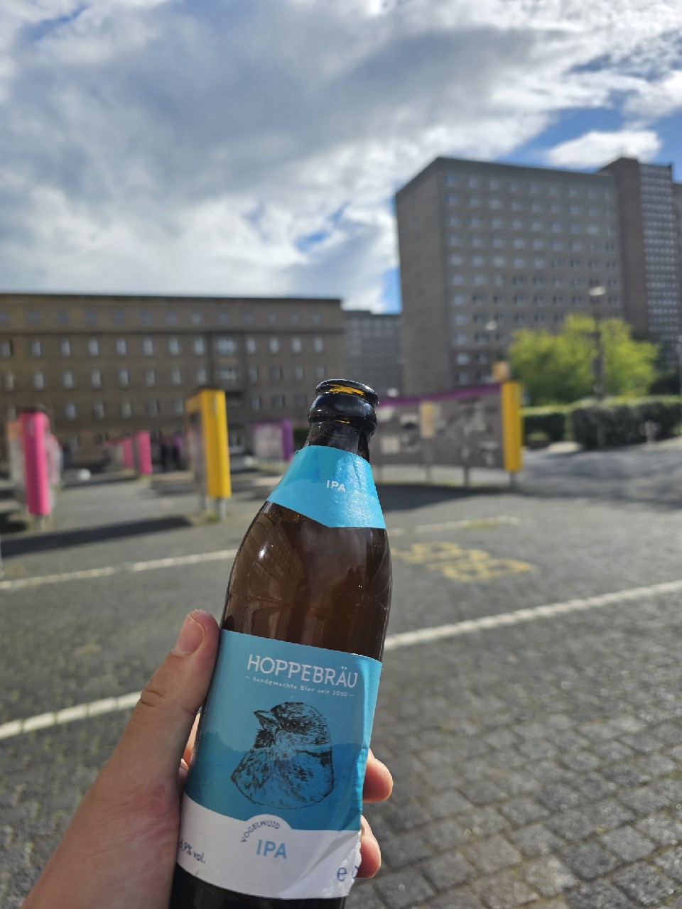 Vogelwuid IPA, Hoppebräu