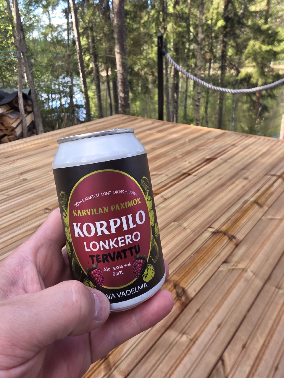Korpilo Tervattu Terva Vadelma, Karvilan Panimo