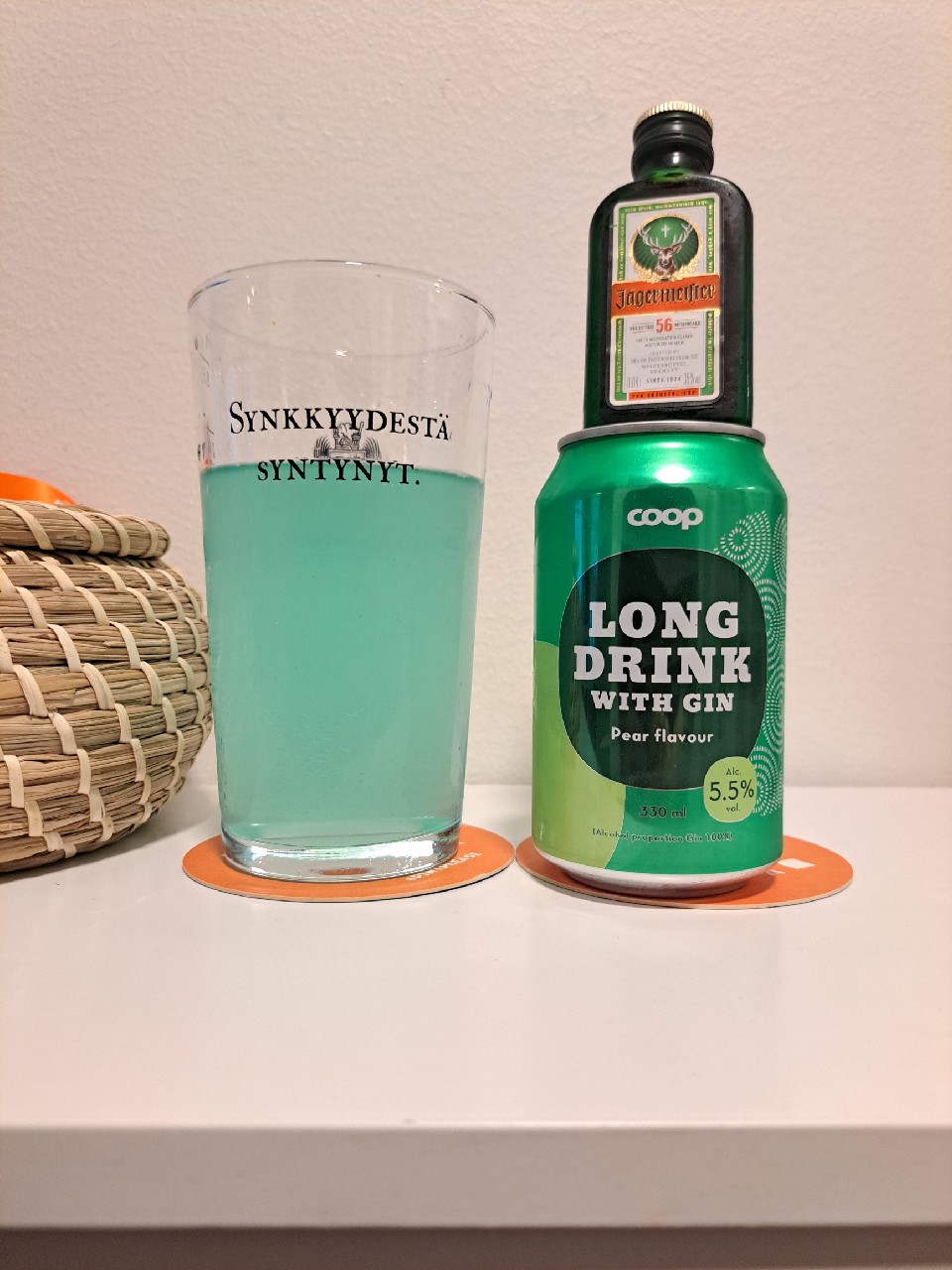 Coop Long Drink Pear, Finland