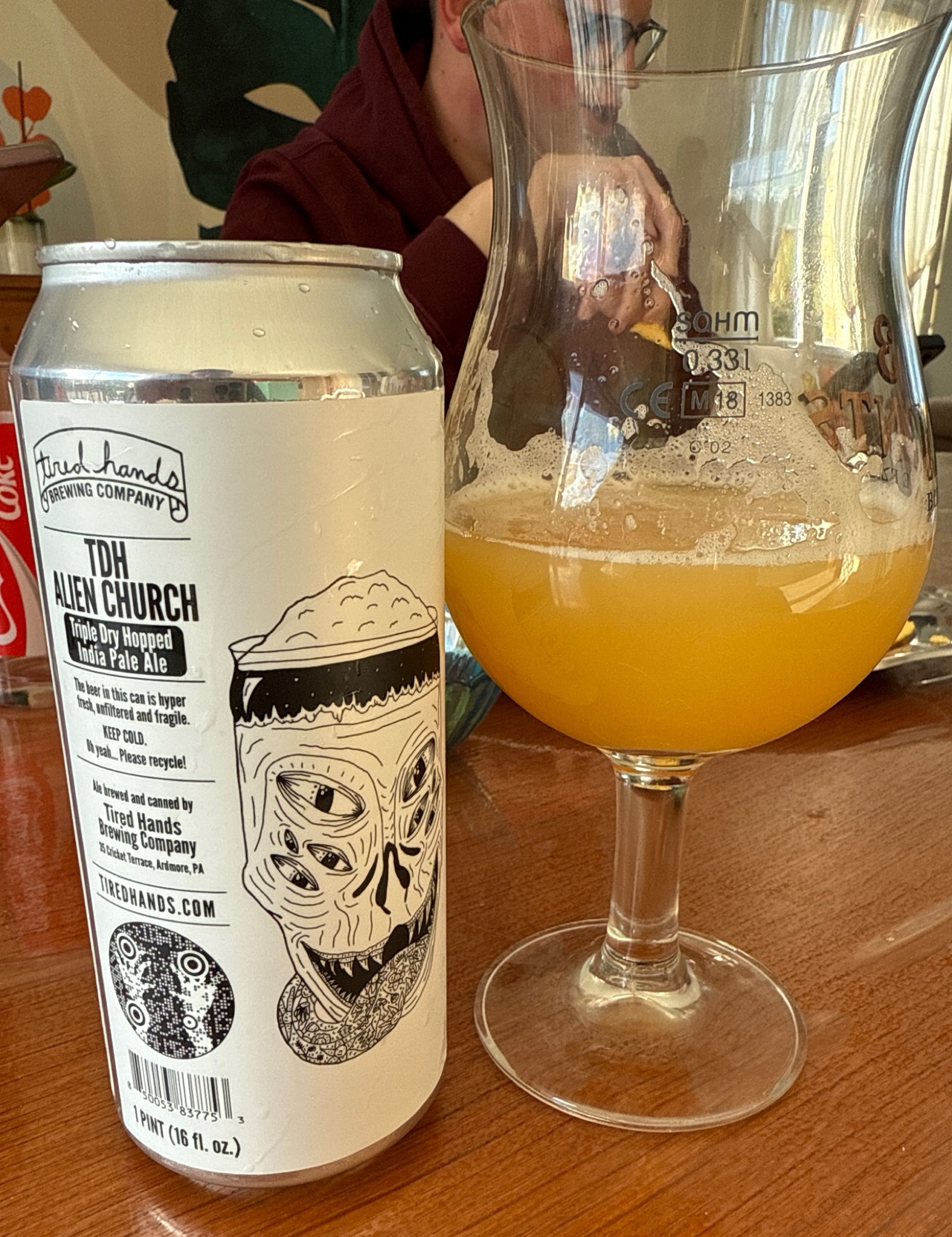 Tdh alien church (nelson sauvin / idaho 7), Tired Hands Brewing Company