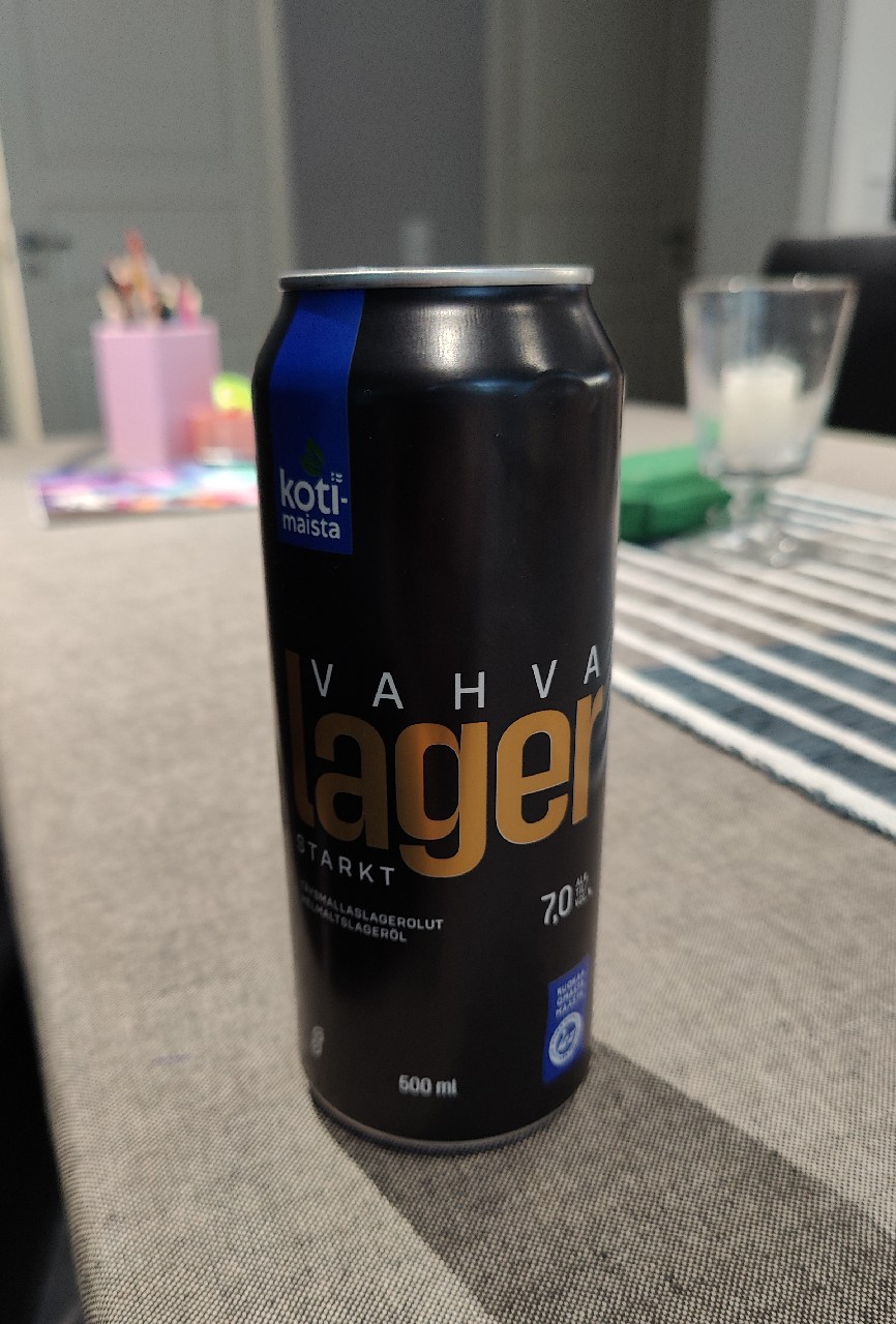 Kotimaista Vahva Lager, Finland