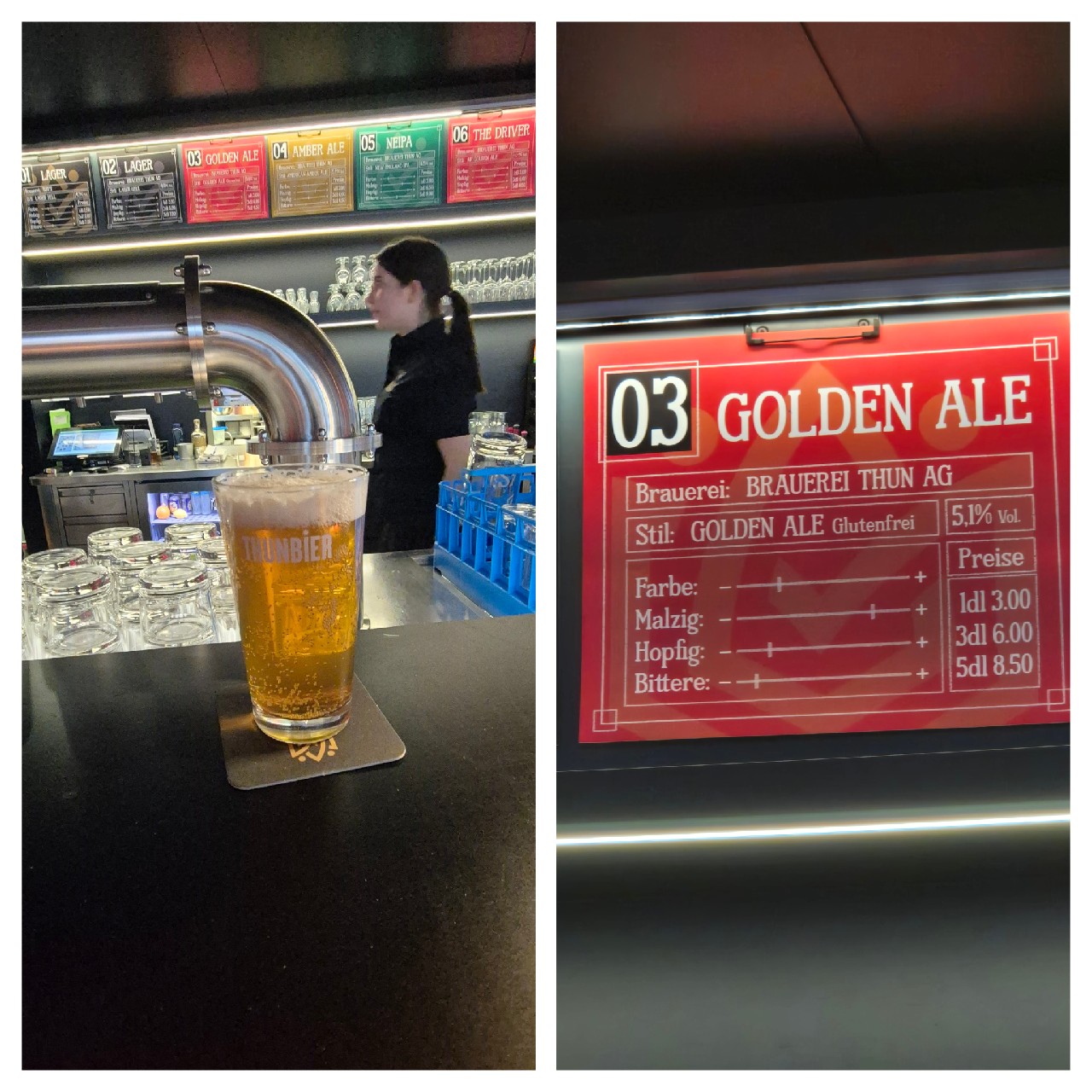 Thunbier Golden Ale, Thunbier