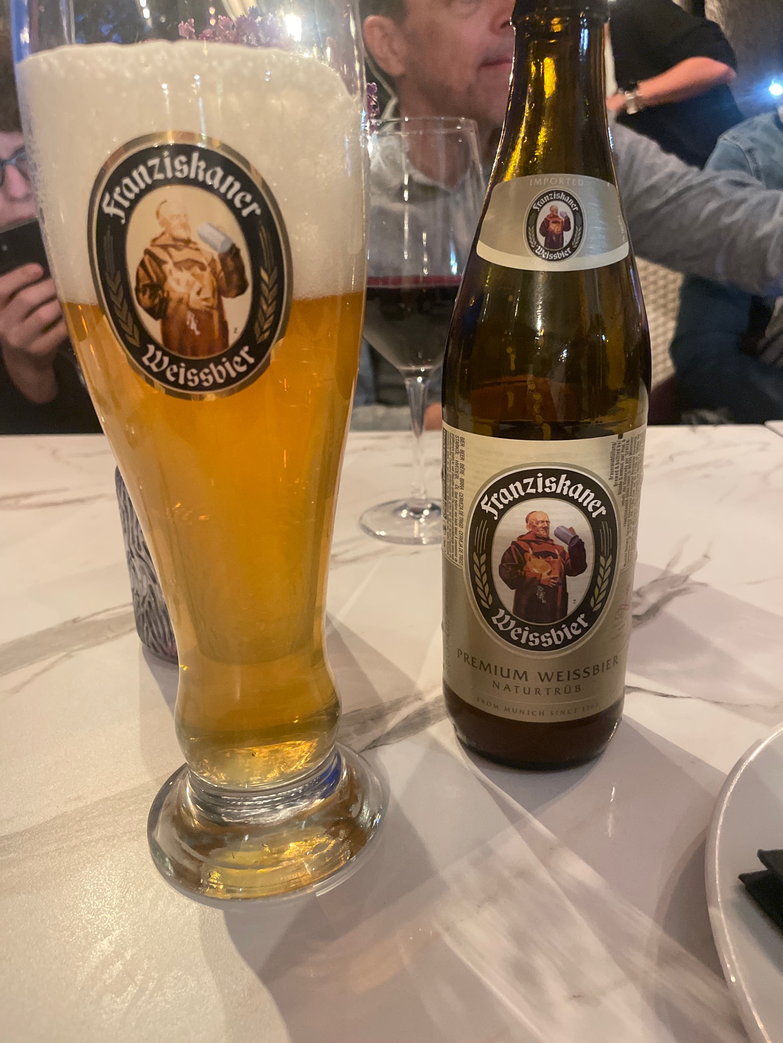Franziskaner Premium Weissbier Naturtrüb, Germany