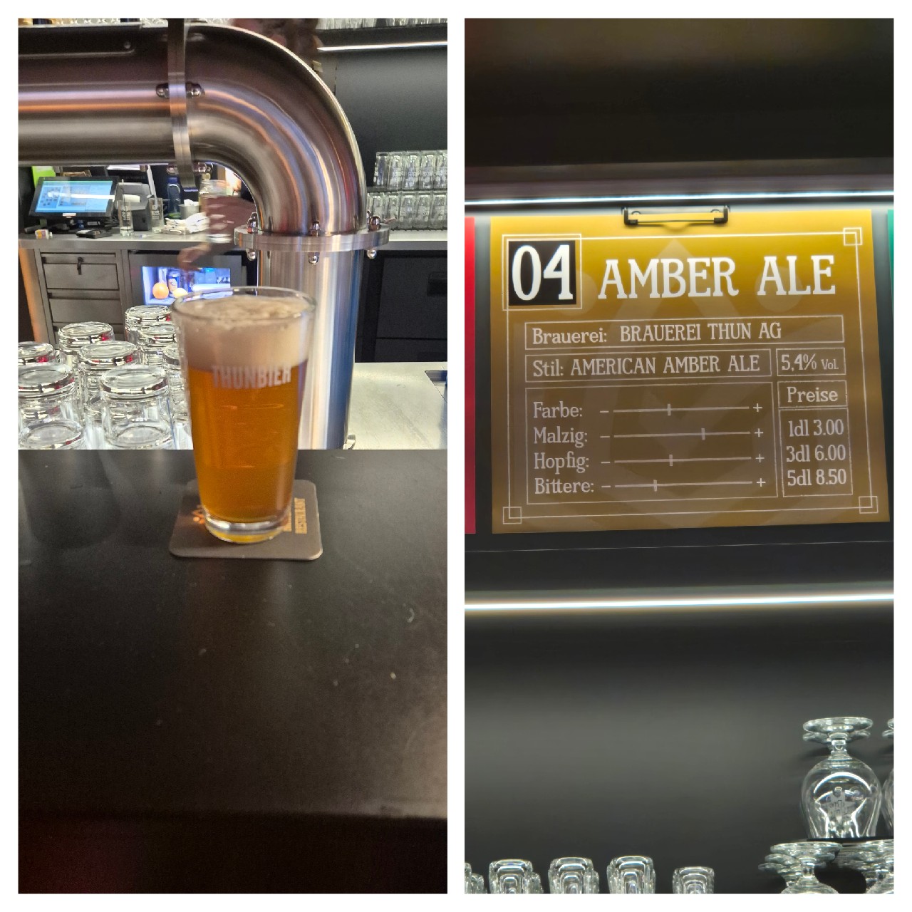 Amber Ale, Thunbier