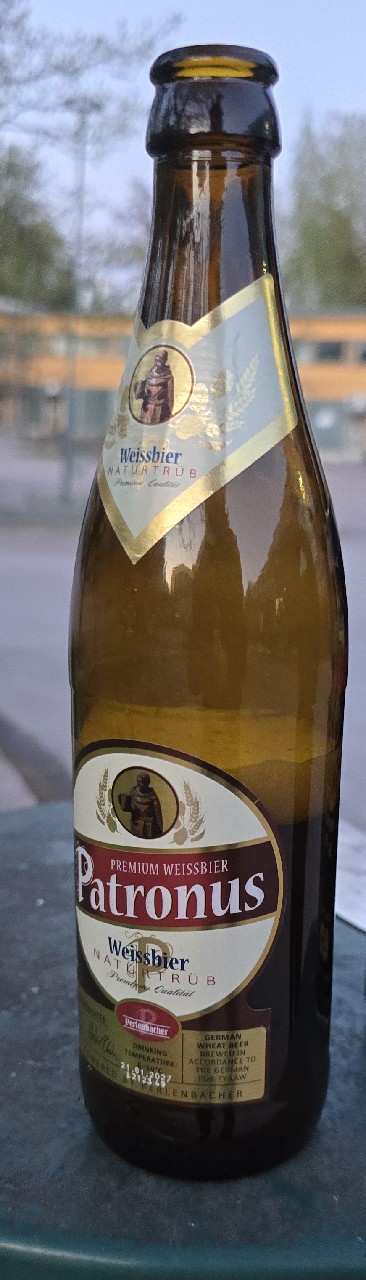 Patronus Premium Weissbier, Frankfurter Brauhaus (TCB Beverages)