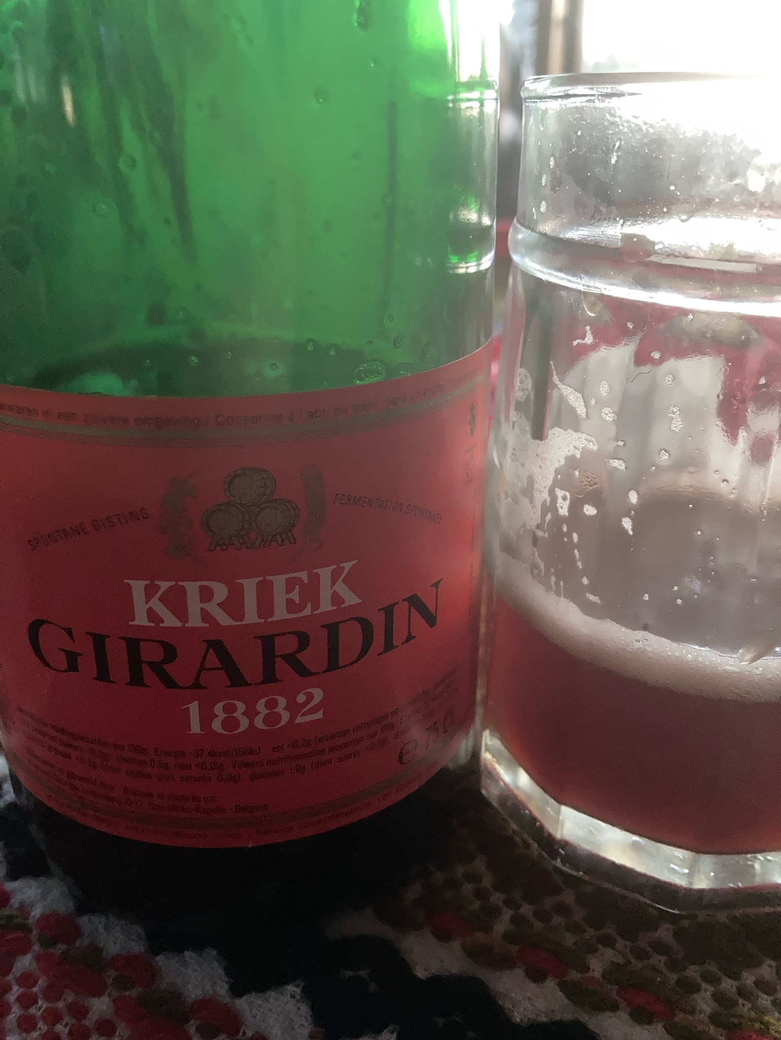 Kriek Girardin 1882 Red Label, Brouwerij Girardin