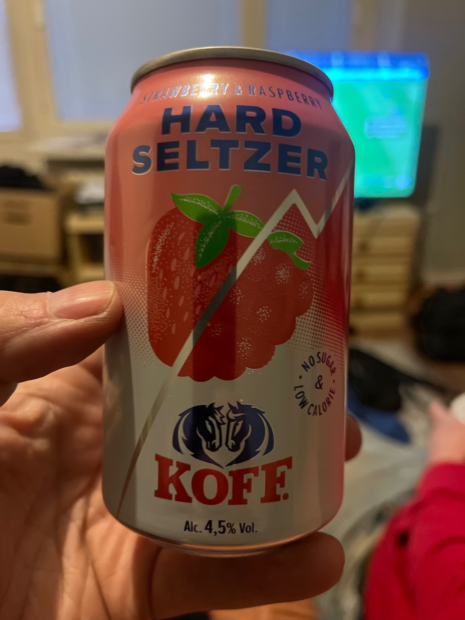 KOFF Hard Seltzer Strawberry-Raspberry, Finland