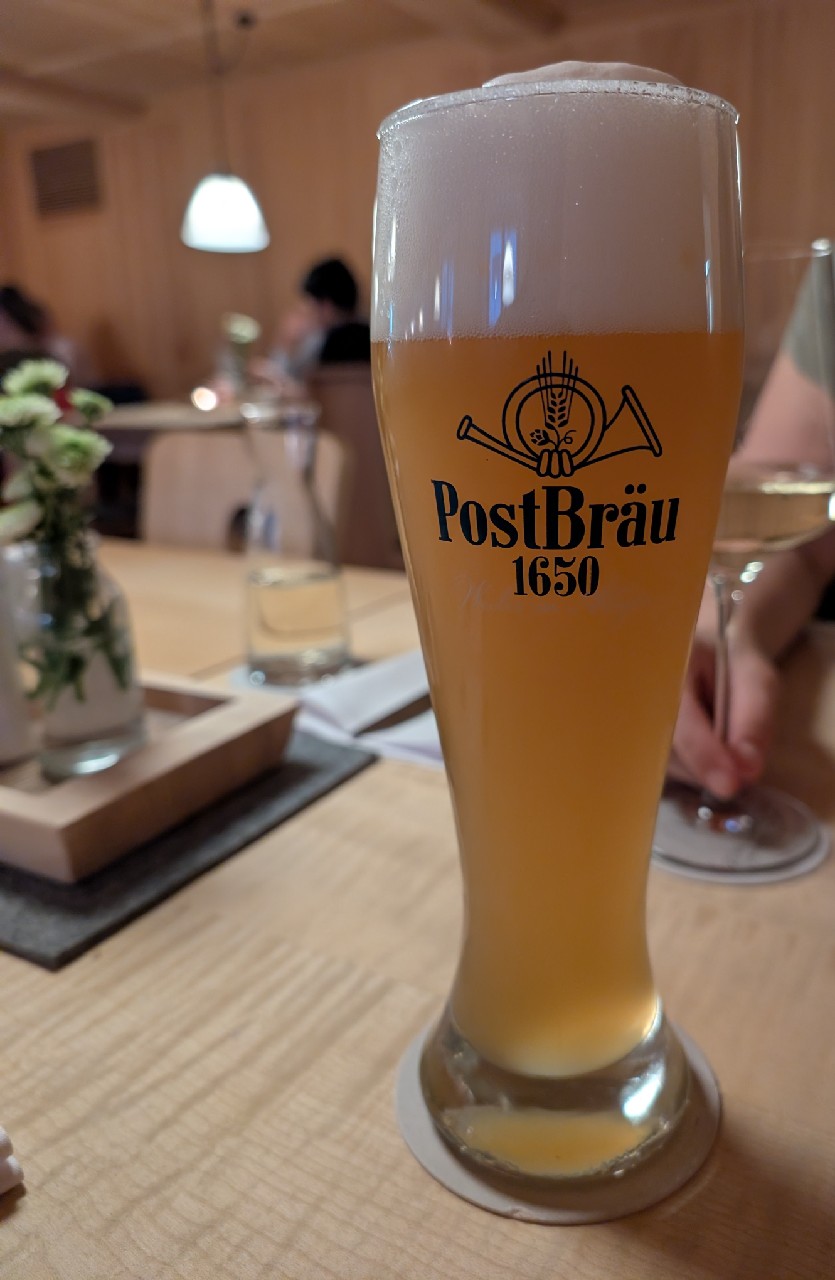 PostWeizen Hefeweiße, Post Brauerei Weiler