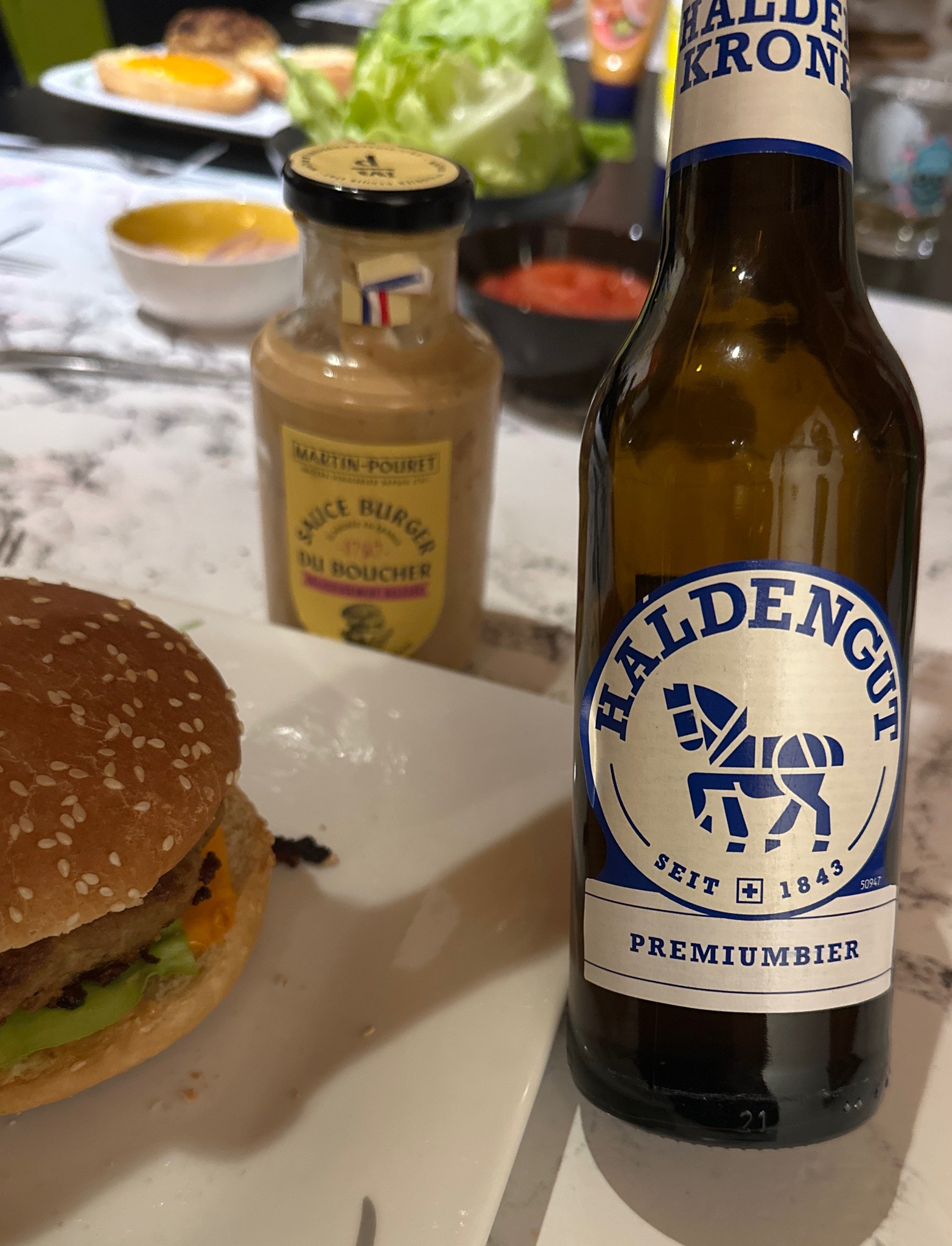 Halden Krone, Brauerei Haldengut