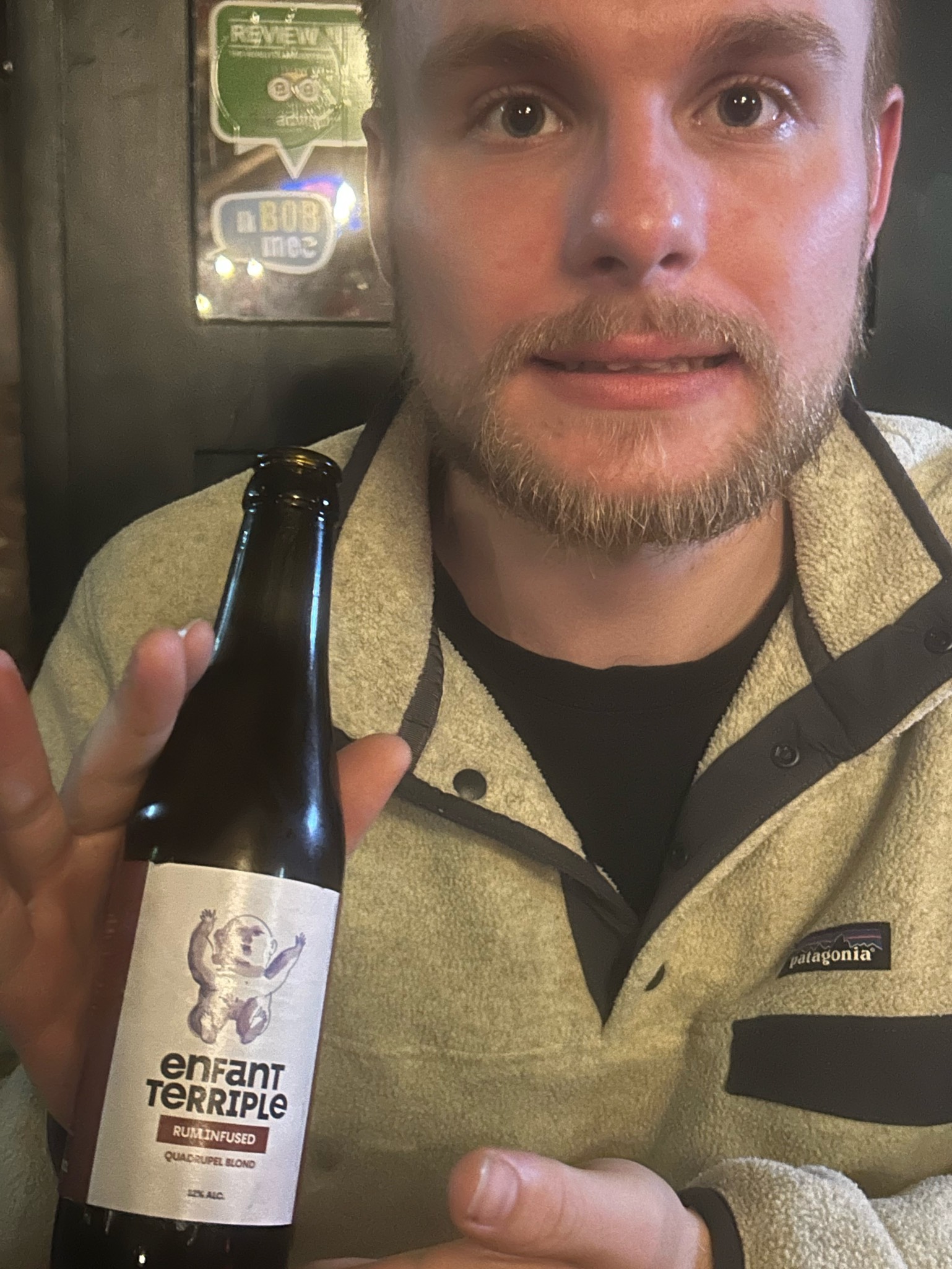 Enfant Terriple Quadrupel Blond Rhum Infused, Brouwerij De Leite