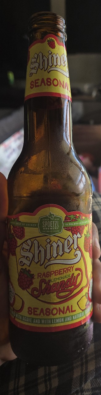 raspberry lemonade shandy, Spoetzl Brewery