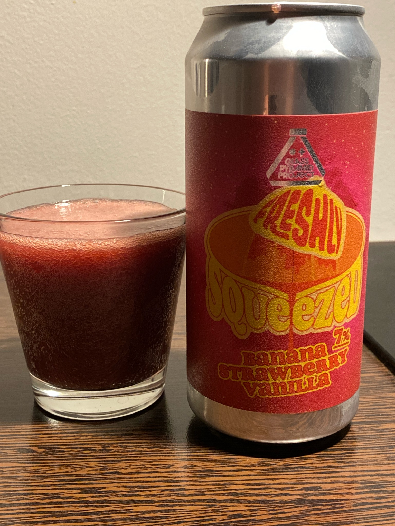 Freshly Squeezed : Banana Strawberry Vanilla, Glass Pyramid Project