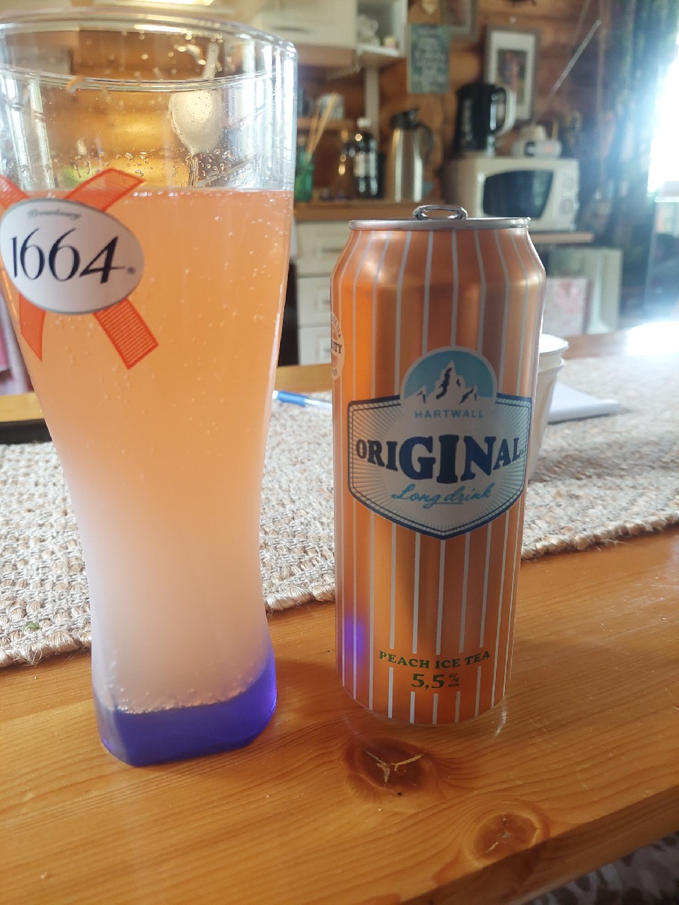 Original Long Drink Peach Ice Tea, Finland