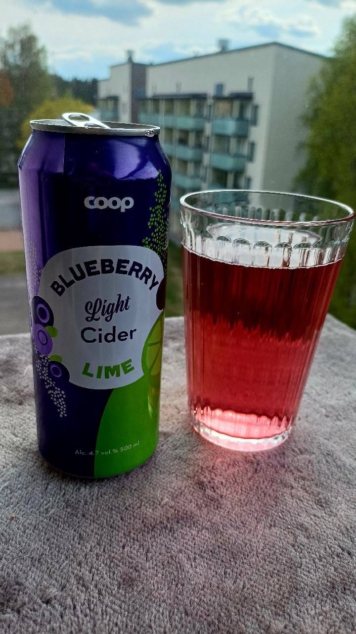 Light mustikka-lime, Finland