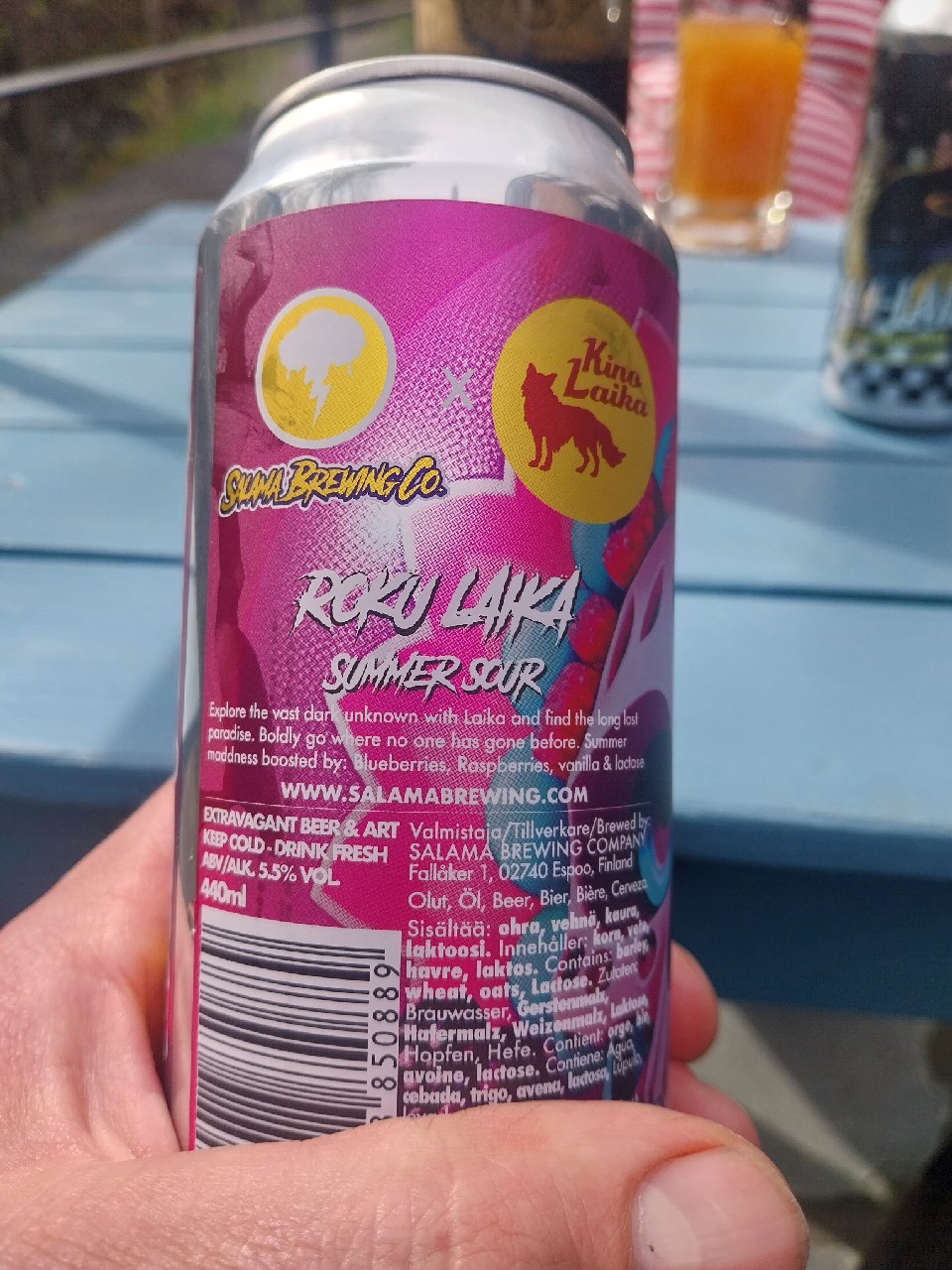 Roku Laika Summer Sour, Finland