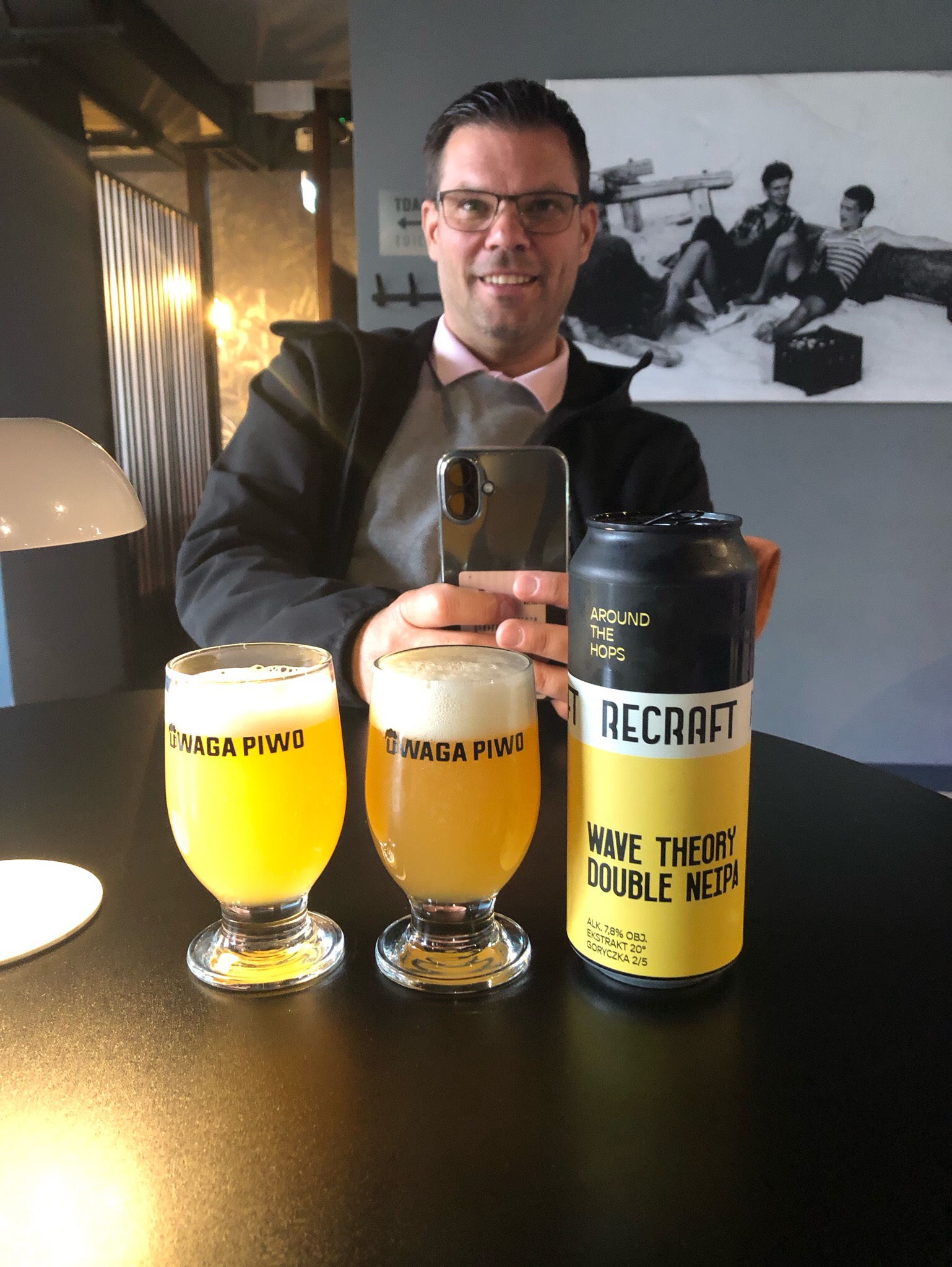 wave theory double neipa, Recraft
