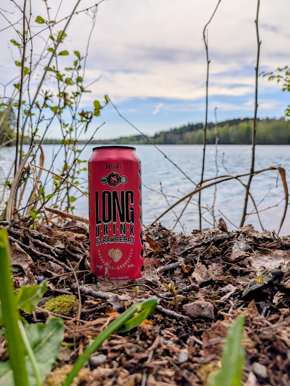 Keisari Long Drink Strawberry, Finland