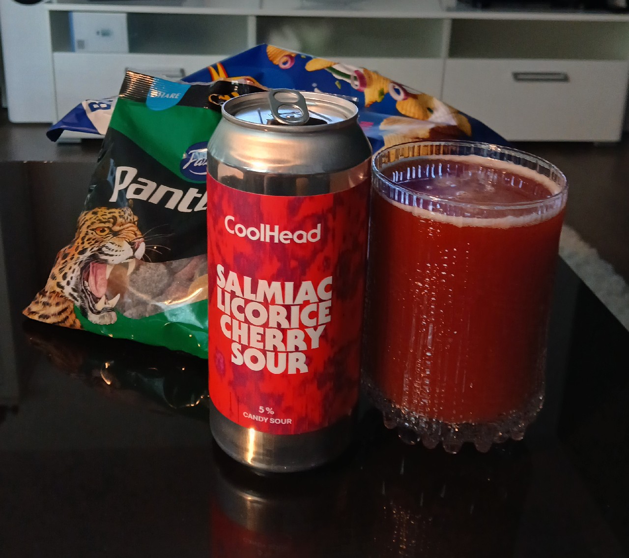 Salmiac Licorice Cherry Sour, Finland