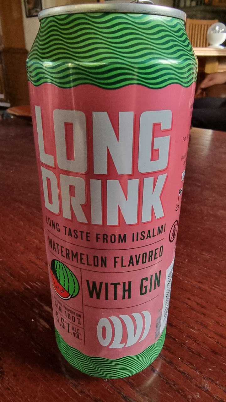 OLVI Long Drink Watermelon, Finland