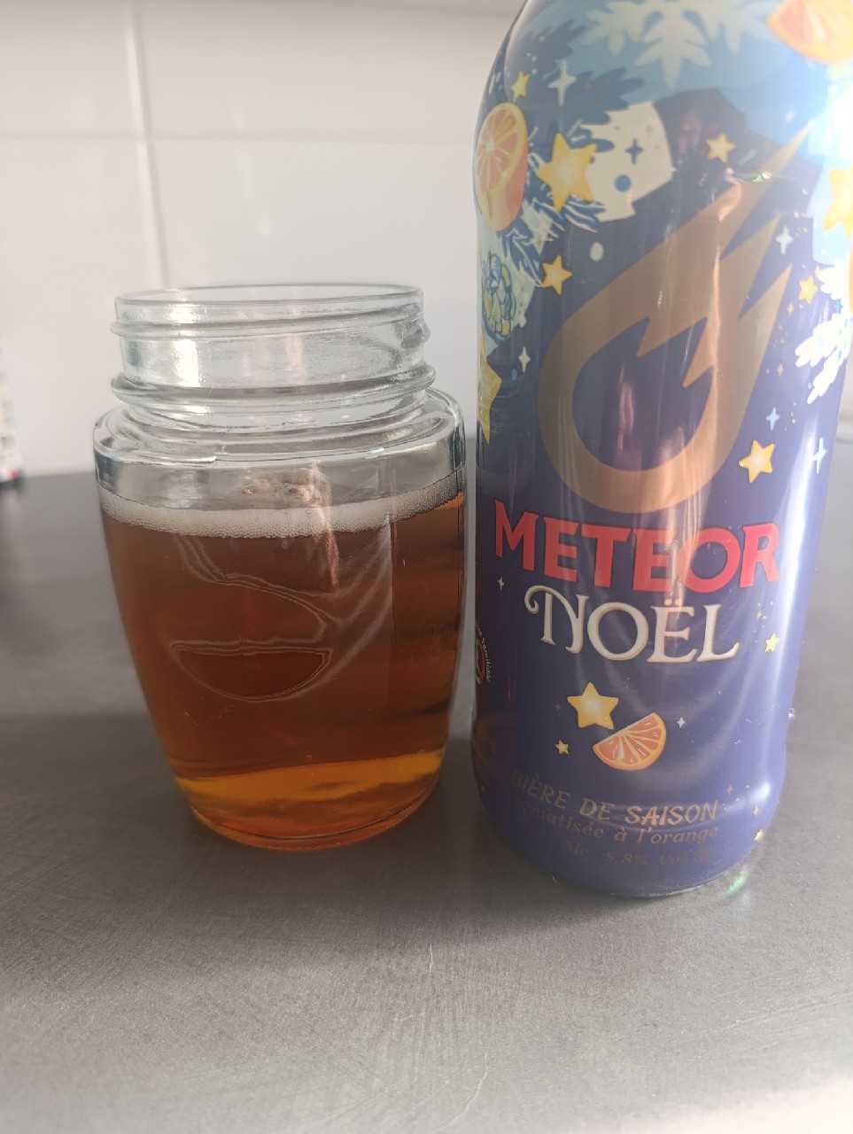 Meteor Bière De Noël, Brasserie Meteor