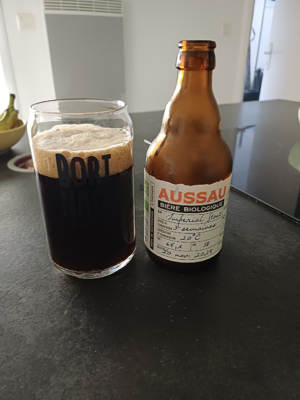 Aussau Imperial Stout, Brasserie Aussau