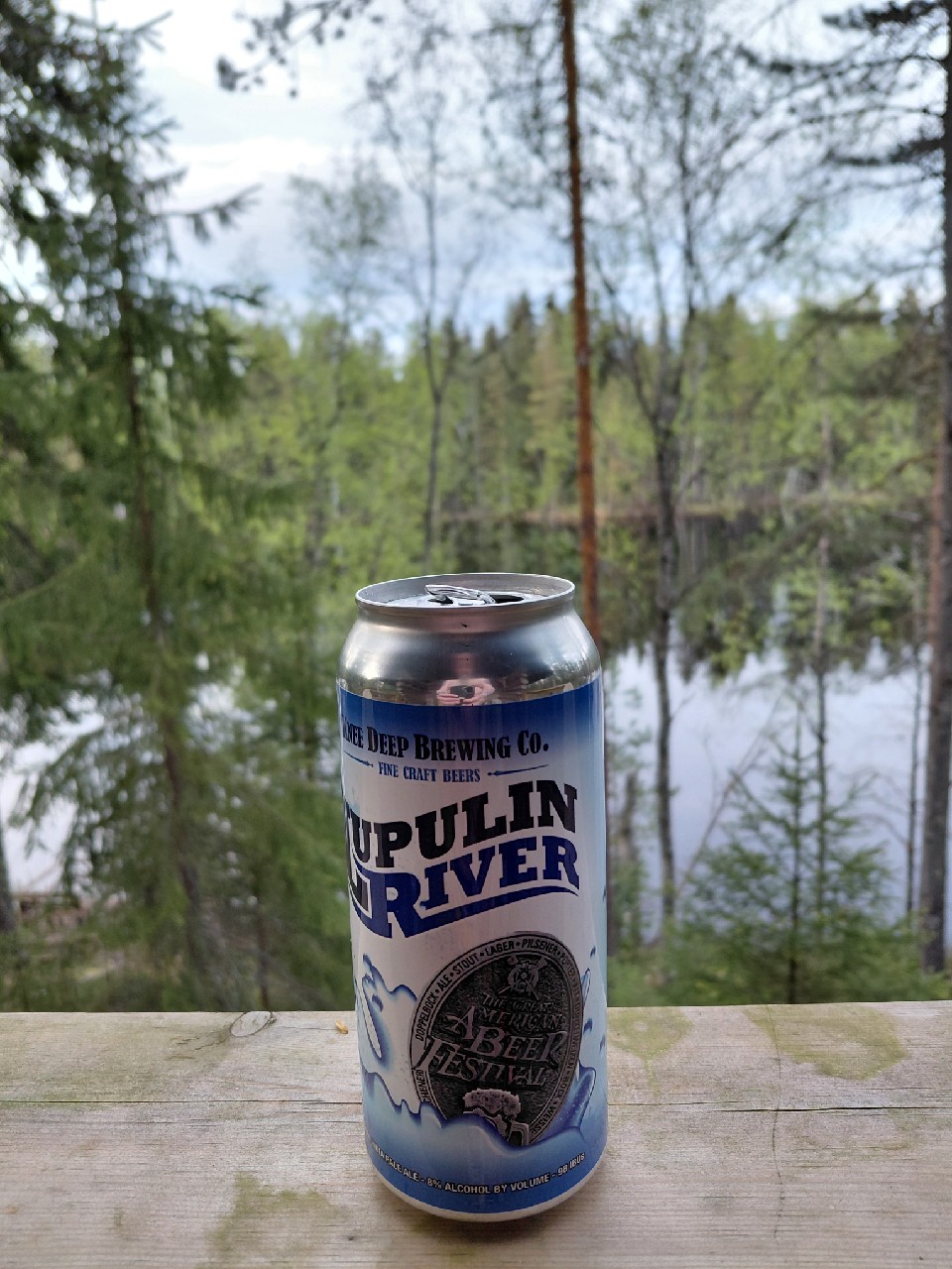 Lupulin River Imperial IPA, Knee Deep Brewing Company