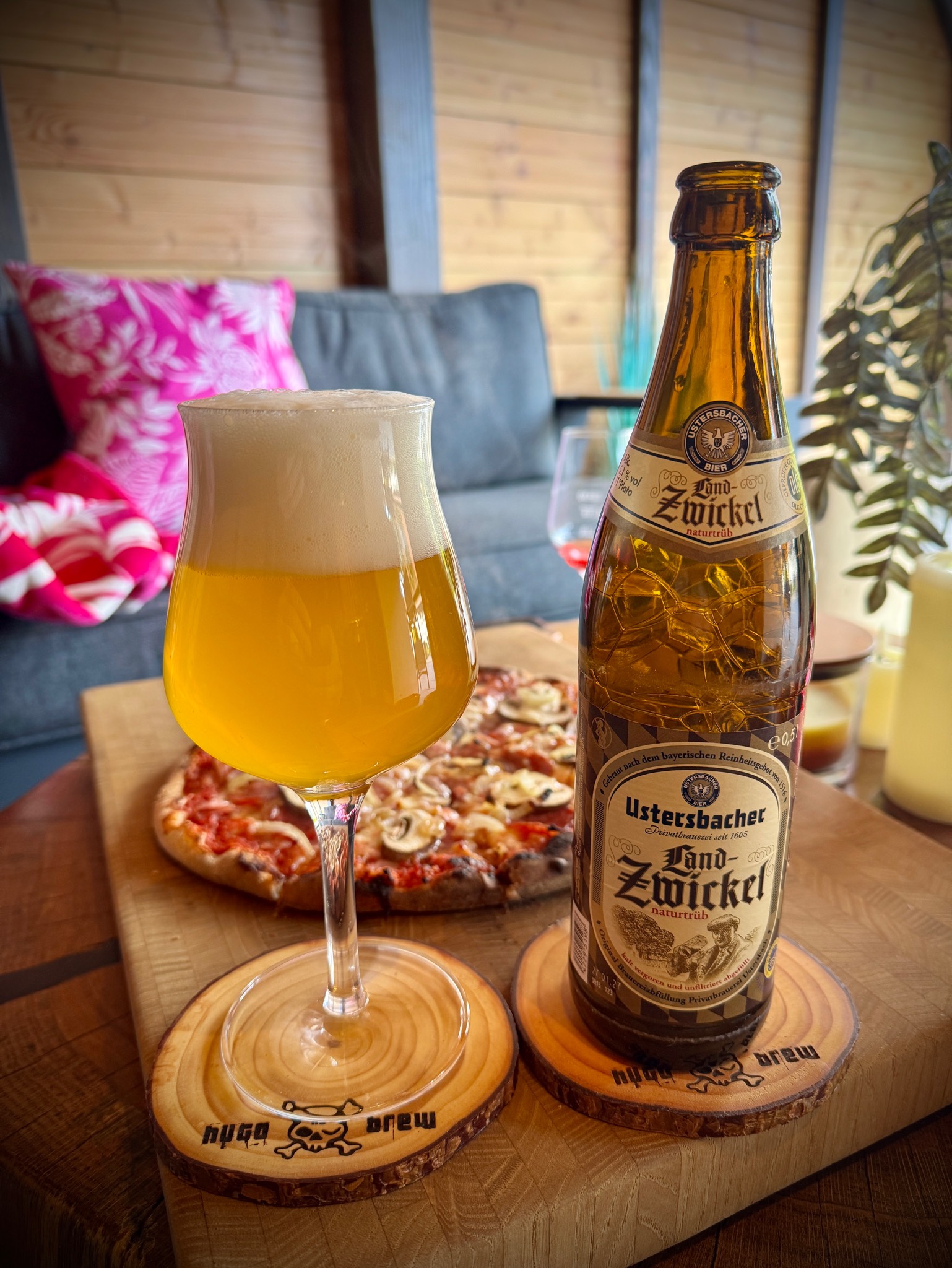 Ustersbacher Land-Zwickel, Brauerei Ustersbach
