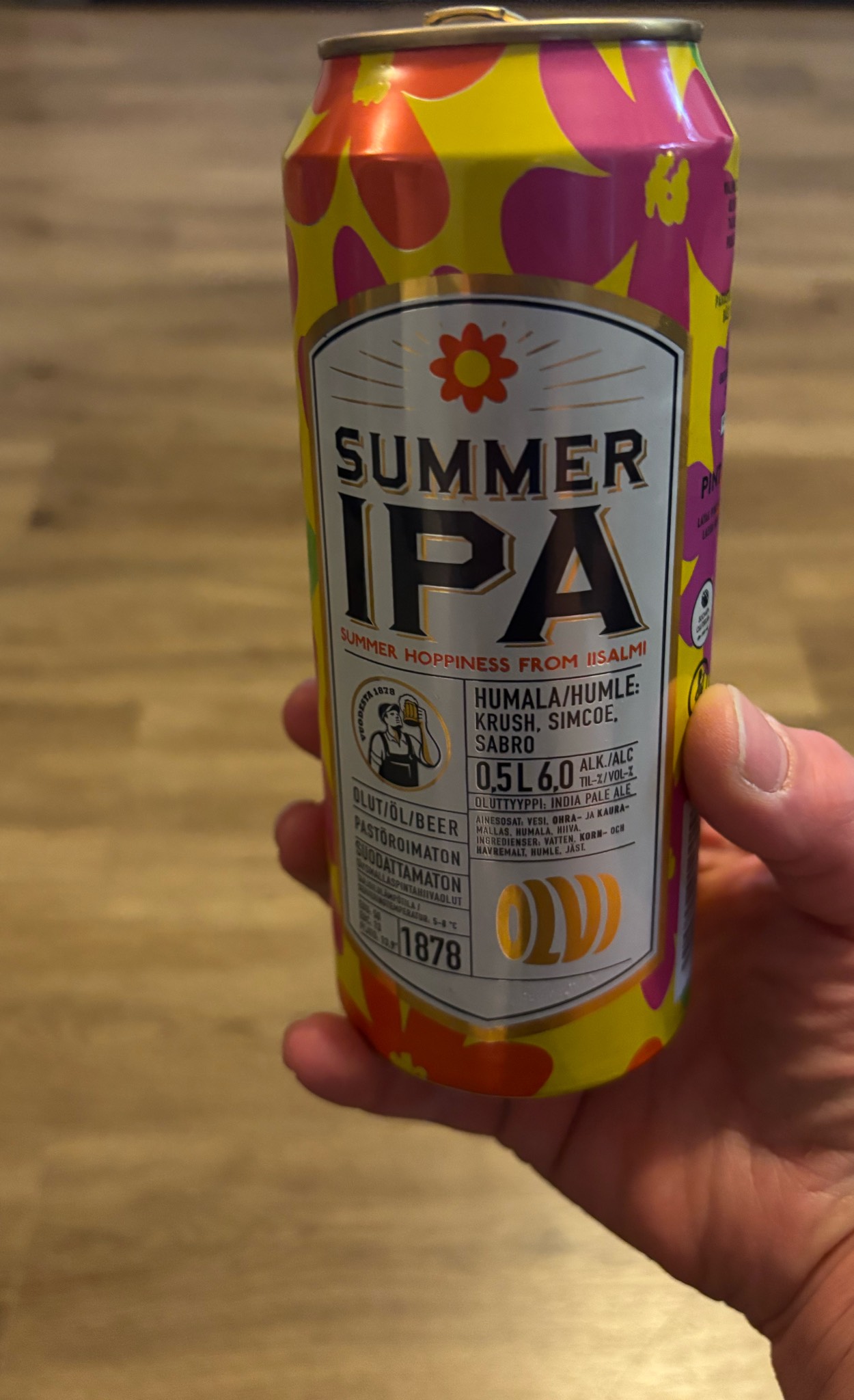Olvi Summer IPA, Finland