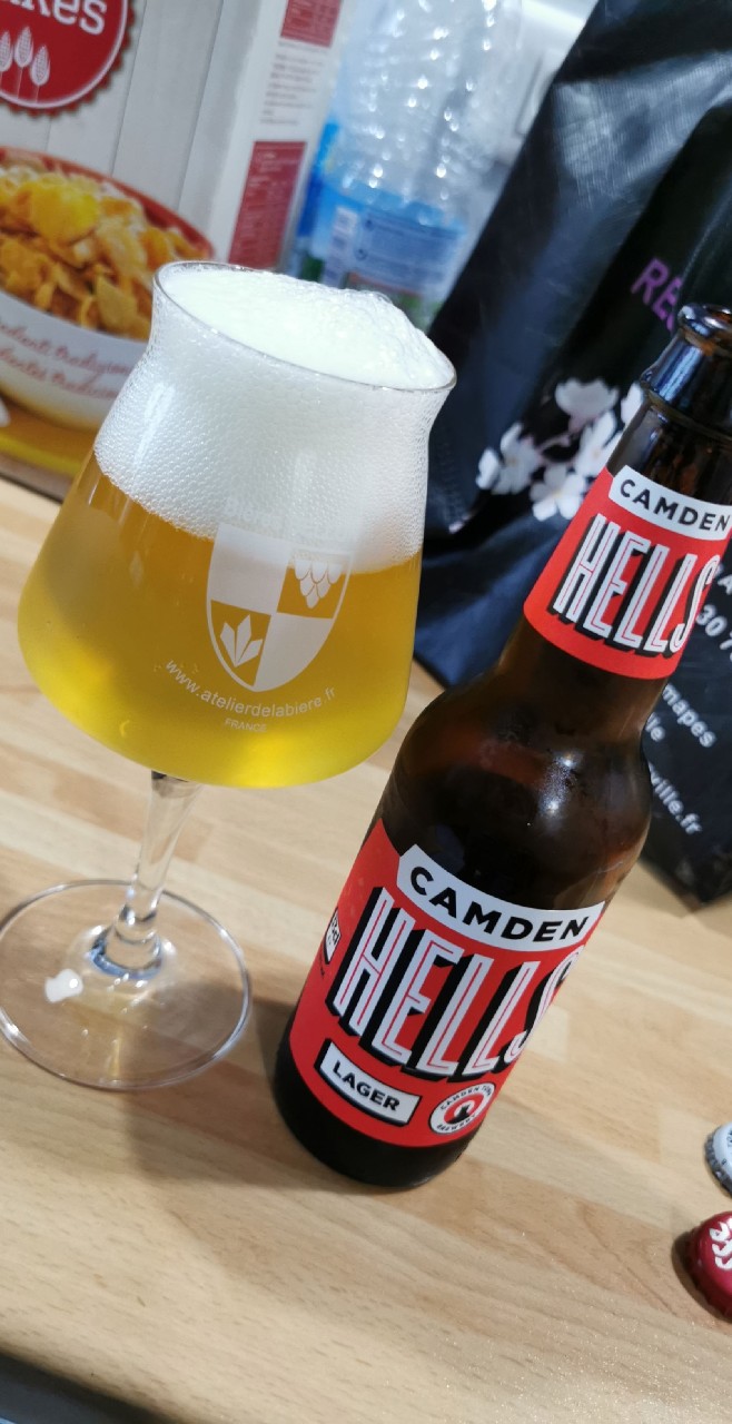 Camden Hells Lager, Camden Town Brewery (AB InBev)