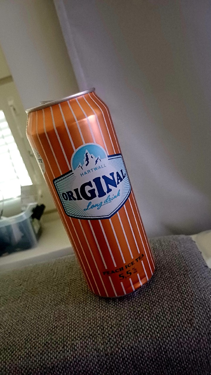 Original Long Drink Peach Ice Tea, Finland