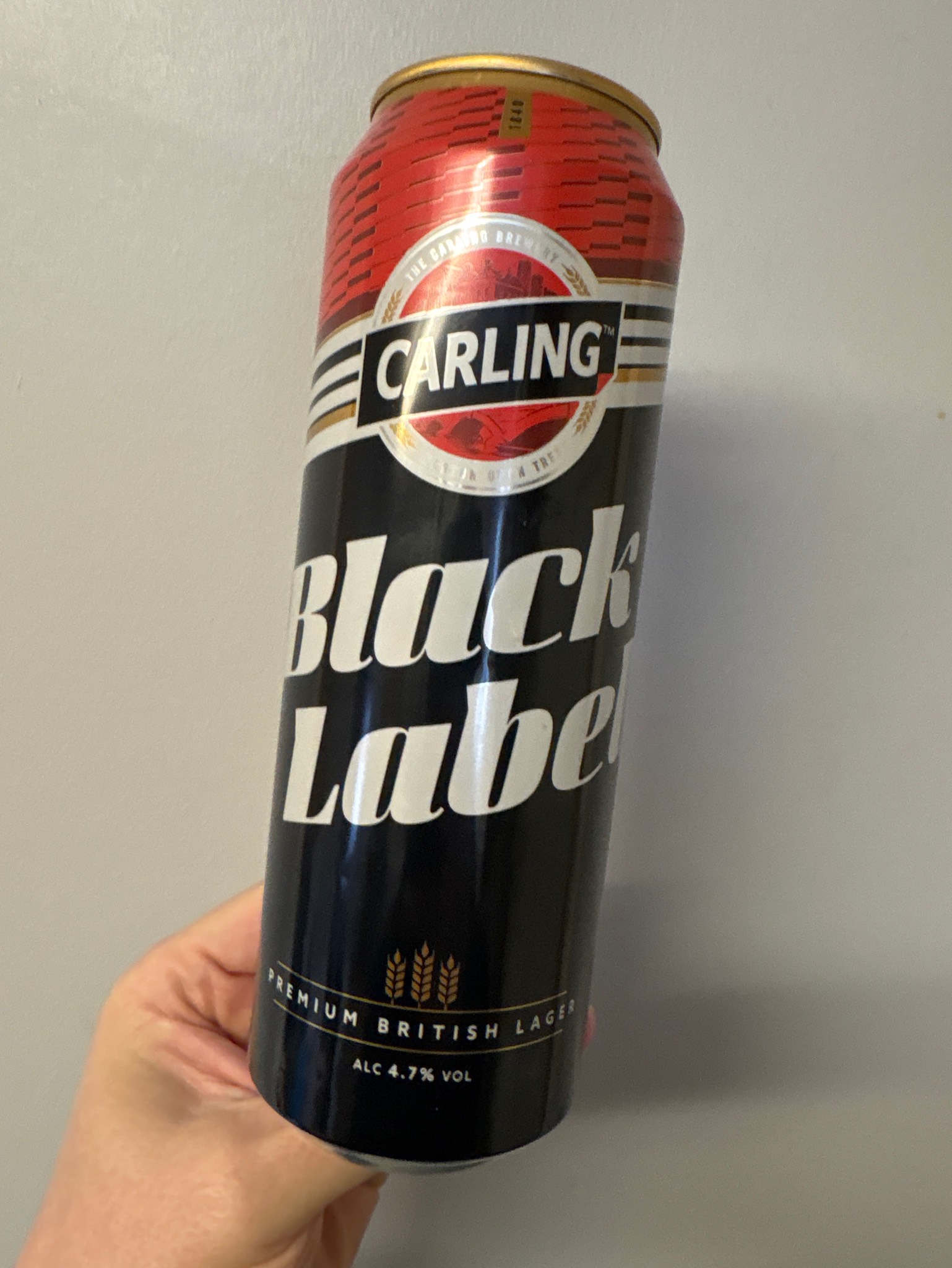 Carling black label, England