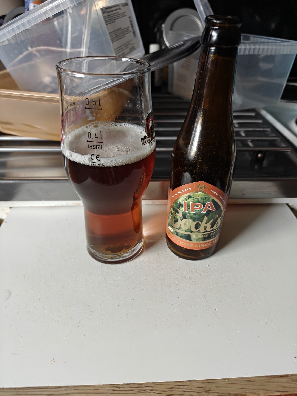 Bock's IPA 6.5%, Bock's Corner Brewery
