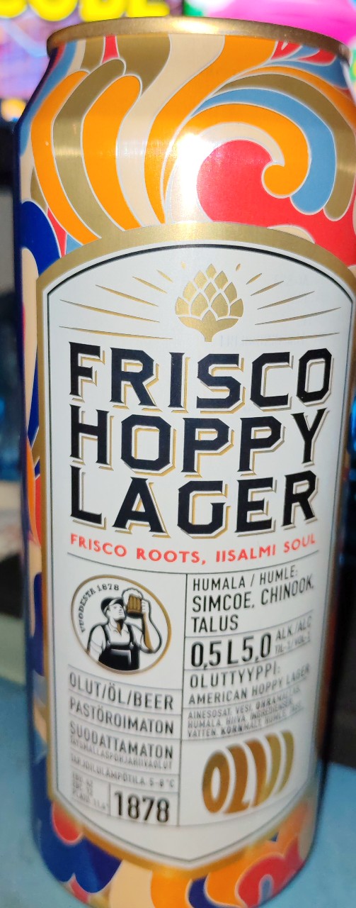 Frisco Hoppy Lager, Finland